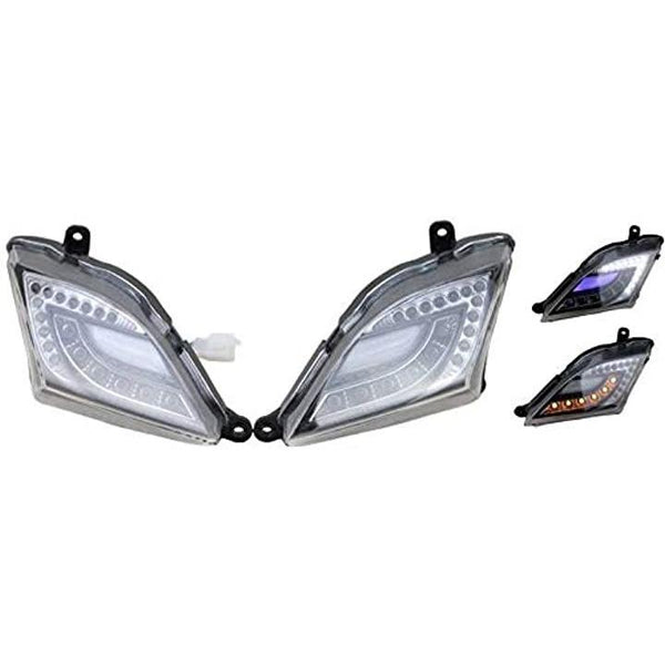 シグナス四型LEDウインカーポディション 流れるLEDウインカー+LEDデイライト!! シグナスX4型 ［SEA5J/SE732］D4