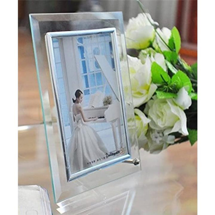 クリスタル フォトフレーム おしゃれ ガラスフォトフレーム ガラス