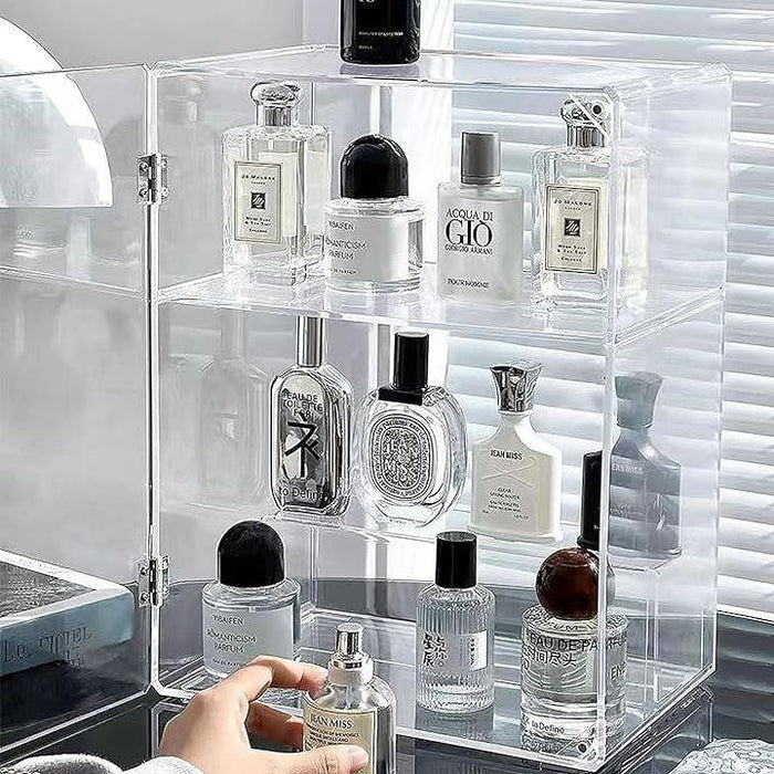 香水 空瓶 残り コレクションケース付 楽天市場】【楽天ランキング1位入賞】香水収納ボックス アクリル 香水