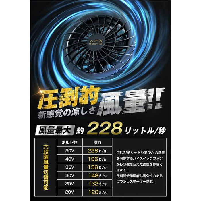 互換品2025モデル 50Vファンバッテリーセット ファン付きベスト用