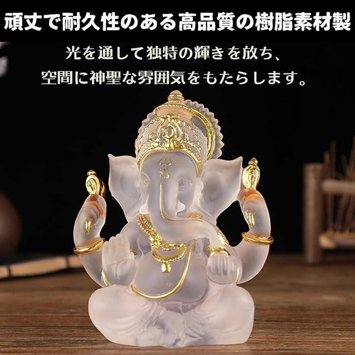 ガネーシャ像 インドの神様 置物インド 風水主ガネーシャ 象 工芸品 インテリア 飾り