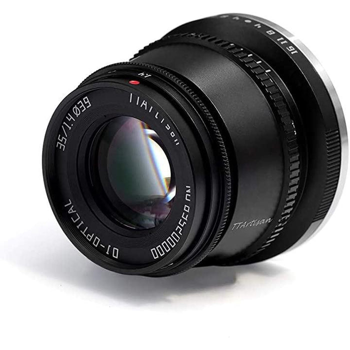 35mm F1.4 手動焦点固定レンズ 6群7枚 単焦点レンズ