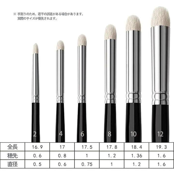 水彩画 油絵 ペイントブラシ アクリル 絵の具 筆 多用途