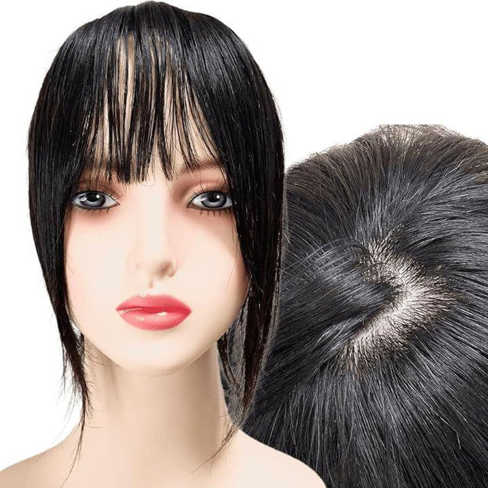 最高級人毛100% ずり上がり 二重引き抜き分け目自由自在手植え医療用 