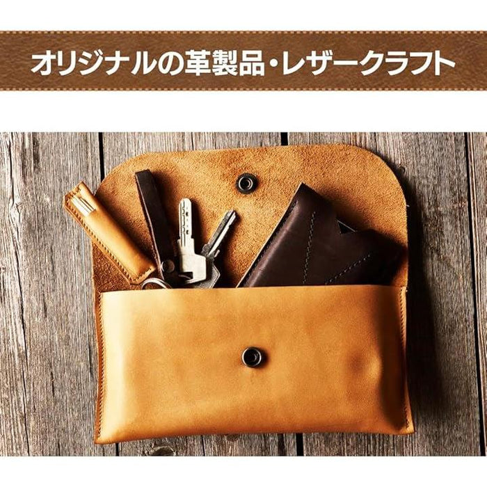 型抜き 金具 15点セット レザークラフト 型紙 穴あけポンチ 工具 革