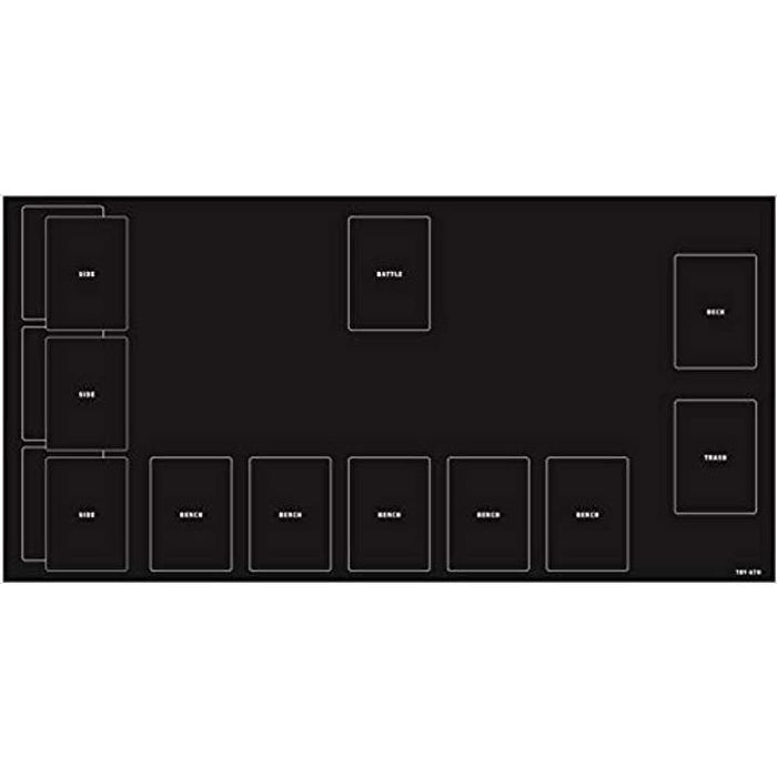 プレイマット ラバーマット シンプルデザイン 60x30cm ふちなし