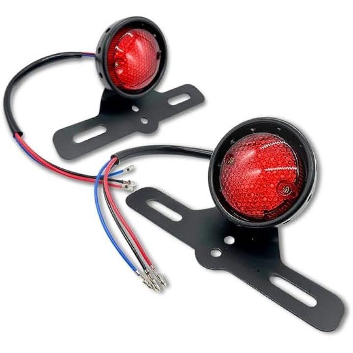ビンテージ LED テールランプ ナンバー灯 ステー ハーレー