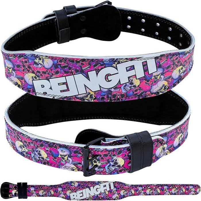 BEINGFIT トレーニングベルト パワーベルト 筋トレ用 高耐久 ユニーク