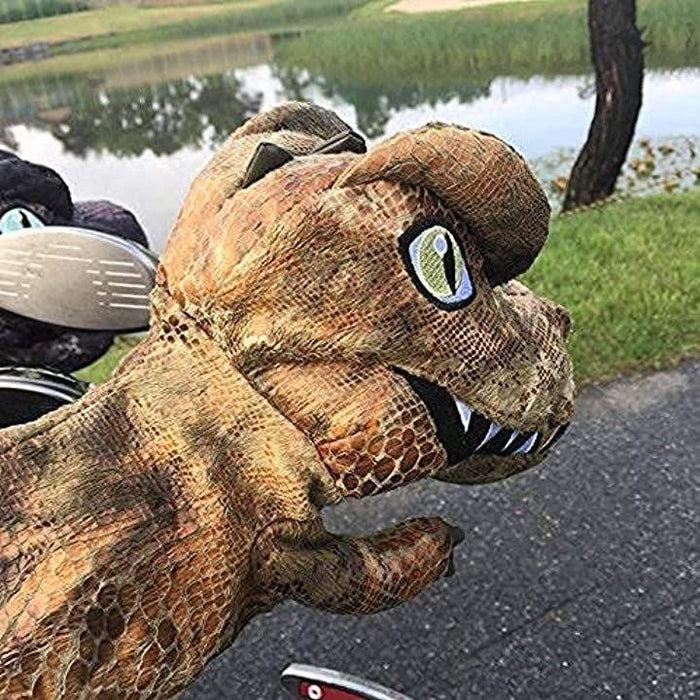 T-Rex ゴルフヘッドカバー 恐竜ドライバーヘッドカバー