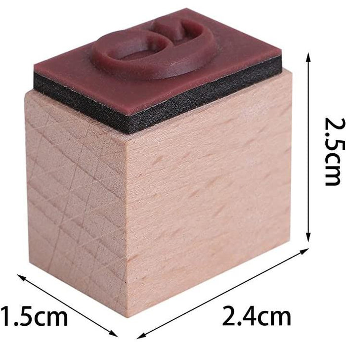 木製 ゴム スタンプセット ハンコ 数字 おしゃれ スクラップブック 数字スタンプ 数字ハンコ