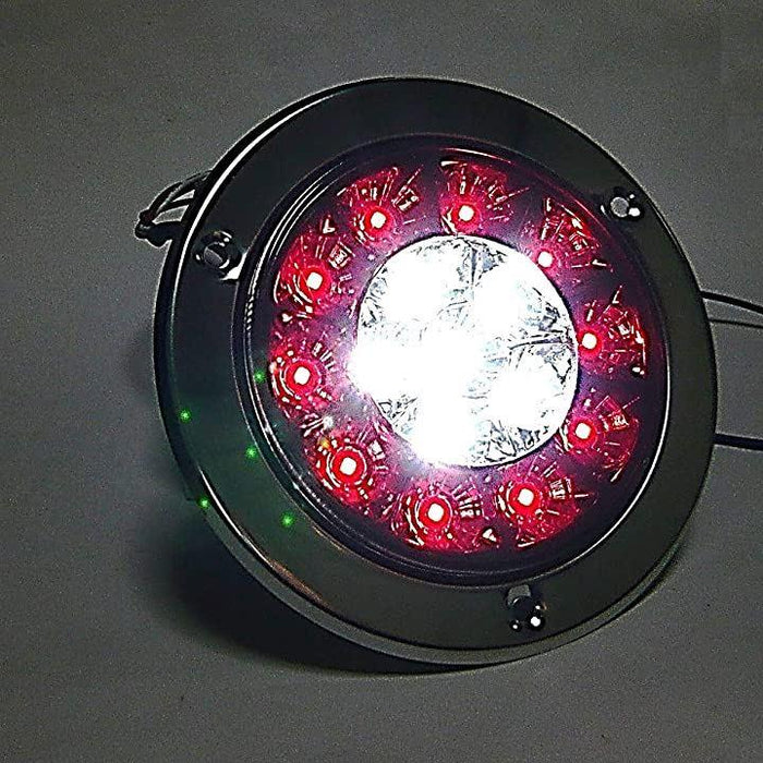 LEDテールランプ LEDサイドランプ トレーラーテールライト ブレーキランプ バックランプ 点灯 ジャパンテール 24V 2個セット 超高