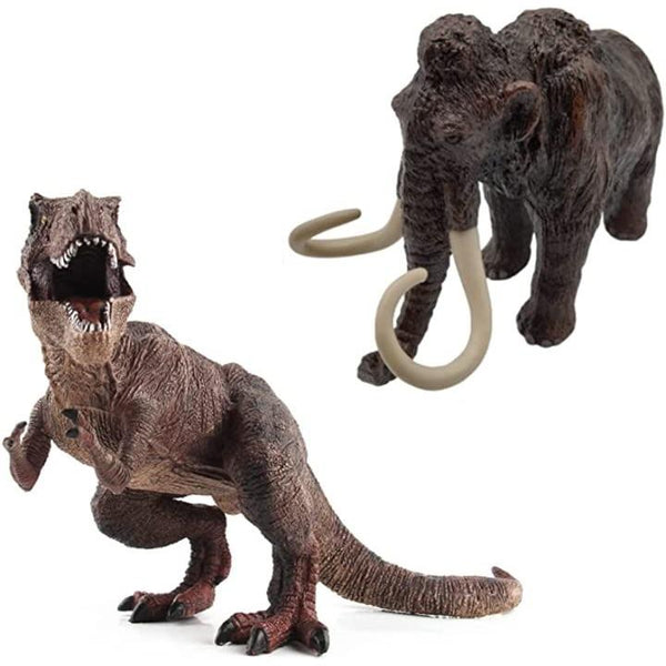 ティラノサウルス フィギュア マンモス 恐竜 おもちゃ きょうりゅう 