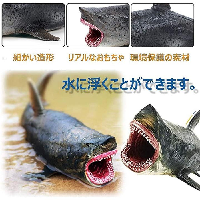 サメ フィギュア メガロドン 恐竜 ティラノサウルス 人形