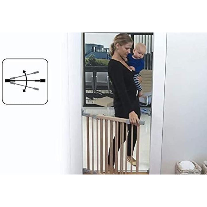 ベビーダン ベビーゲートフレックスフィット 階段上 BabyDan