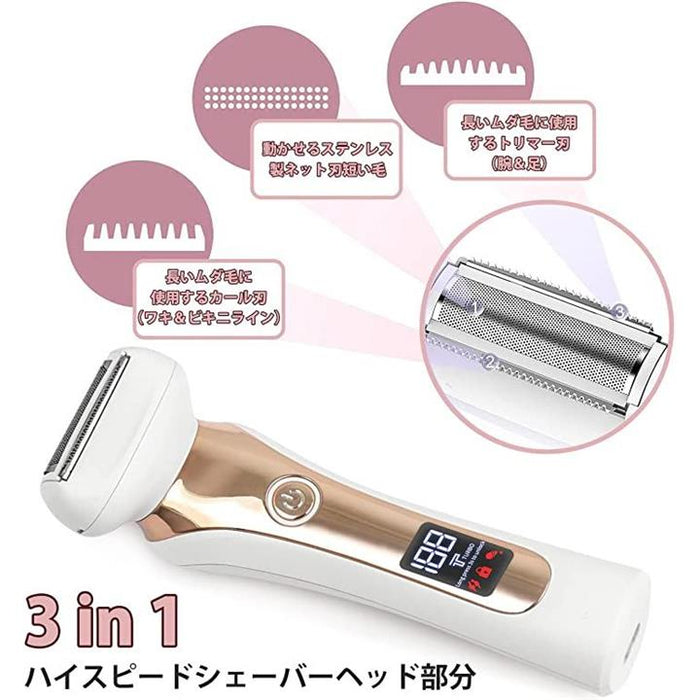 レディースシェーバー レディースシェーバー 電気シェーバー 女性用 ボディーシェーバー USB