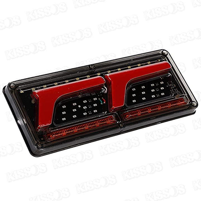 LED トラック テールランプ シーケンシャル 流れる ウインカー L型 24V チューブ 汎用 ふそう 日野 日産 UD いすゞ ダンプ