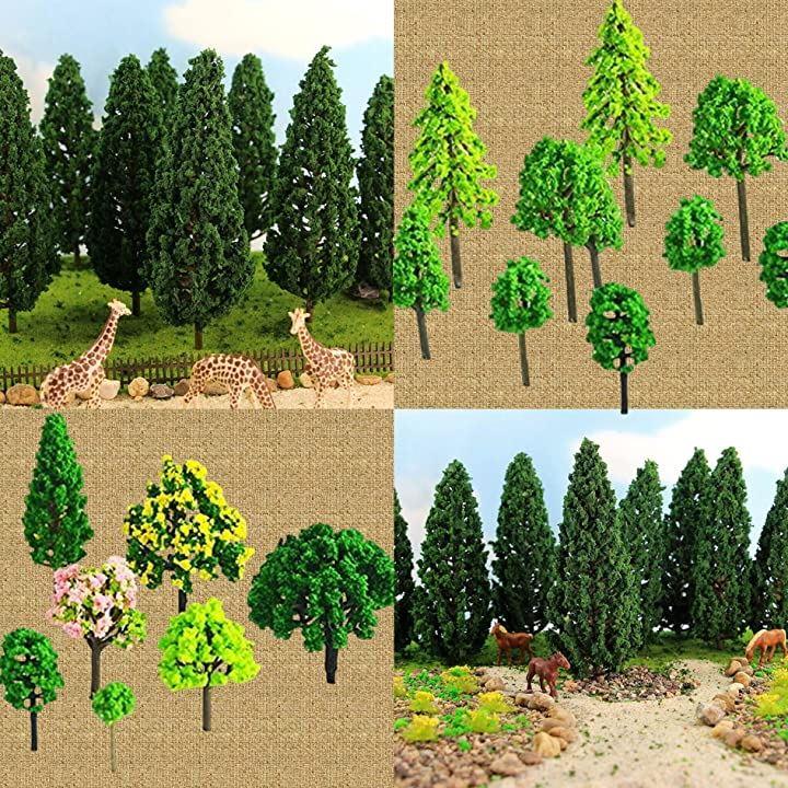 ジオラマ 森林 樹木 模型 モデルツリー 風景 Nゲージ