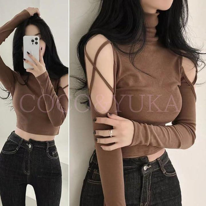 美品✨DIESEL♡ディーゼル✨ロンT ストレッチ ショート丈クロップド丈 M DIESEL｜ディーゼルのトップス（ショート丈）通販 - ZOZOTOWN