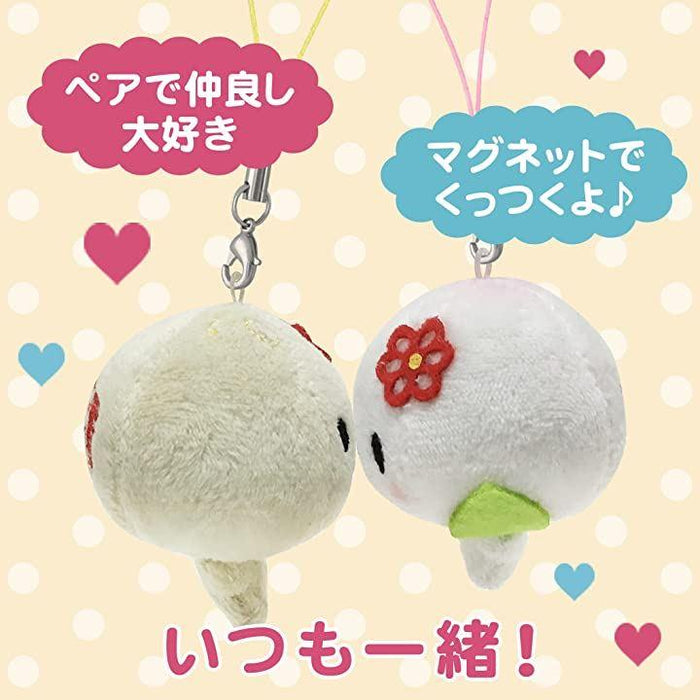 ピタッとペアマスコット ぬいぐるみ ストラップ マグネット