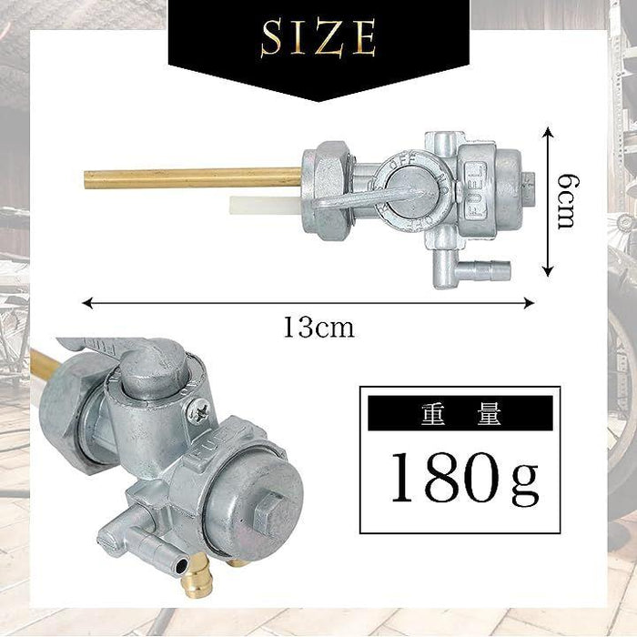 フューエルコック 燃料コック KAWASAKI 51023-040 マッハ H1 H2 KH50 750 SS 500 マッハ3 マッハ4 等  カワサキ バイクメンテ 汎用品 社外品