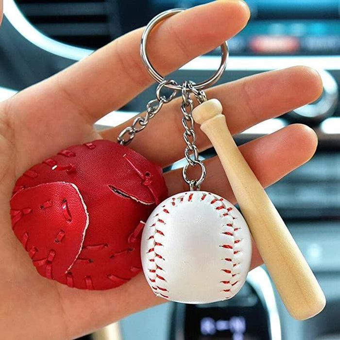 moonwood スポーツ 野球 キーホルダー セット キーチェーン 記念品