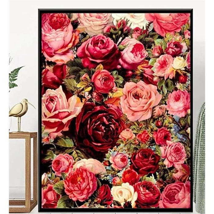 布花作品♡チャーミングな薔薇たち 昨日はガーベラ6つ作りました✾ これで、花ツリー2つ分の花は