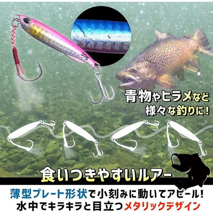 ルアー メタルジグセット ケース付き 釣り具 海釣り 遠投 シーバス
