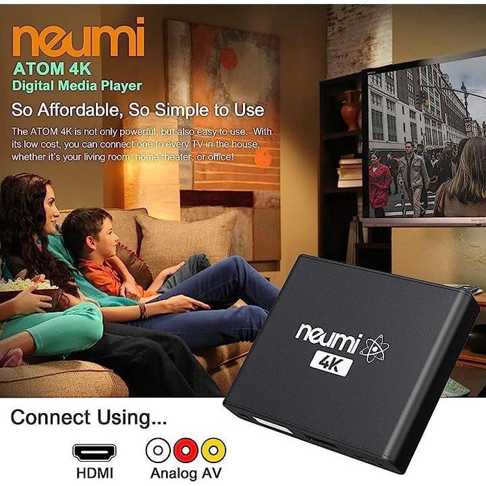 NEUMI Atom 4K V2デジタルメディアプレーヤーNEUMITECH Amazon.co.jp: NEUMI Atom 4K V2デジタルメディアプレーヤー