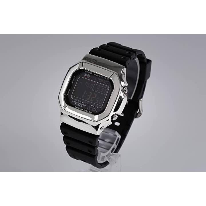 G-SHOCK GW-M5610 カスタムベゼル メタルシルバー - 時計