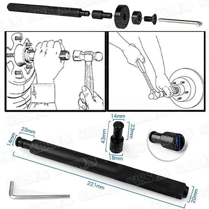 油圧プレス アタッチメント アダプター 52点セット 18mm-74mm オイルシール ベアリング プッシュ 圧入 特殊 工具 汎用