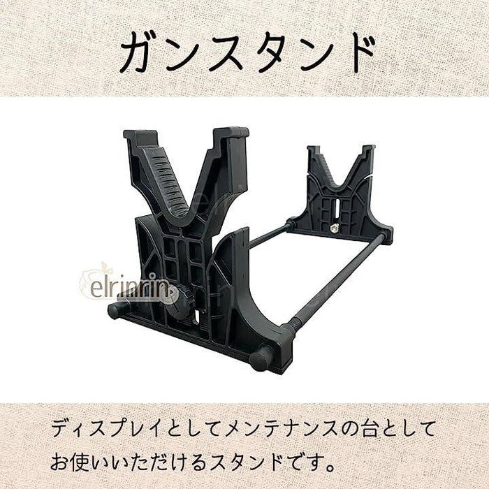 特注 L型ガンスタンド FMA ガンスタンド ハンドガン用 ステンレス製 ディスプレイ用品