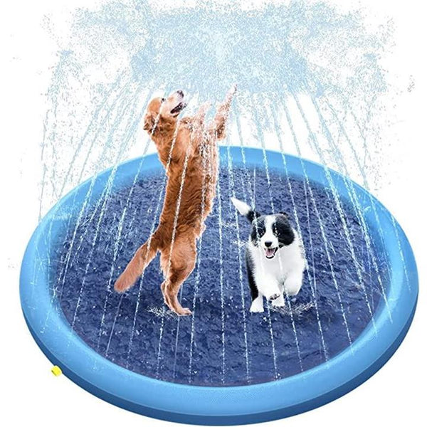 犬用プール 犬用滑り止め スプラッシュスプリンクラー プレイマット