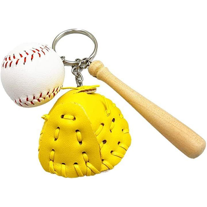 moonwood スポーツ 野球 キーホルダー セット キーチェーン 記念品
