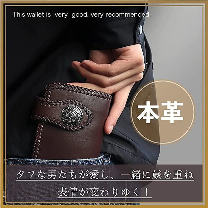 ⭐️未使用級⭐️バイカーズウォレット コンチョ 長財布 お