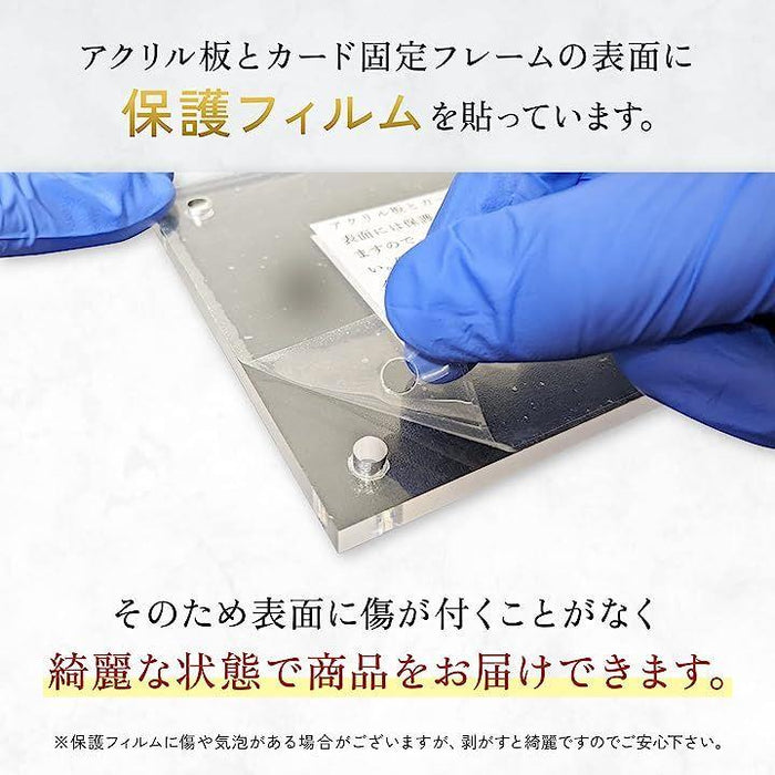 スクリューダウン式 3連ディスプレイ UVカット仕様 トレカケース