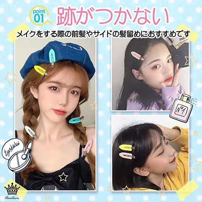 前髪クリップ ヘアクリップ ヘアピン 髪留め かわいい
